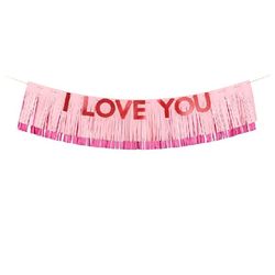 Banner I Love You, 150x30 cm