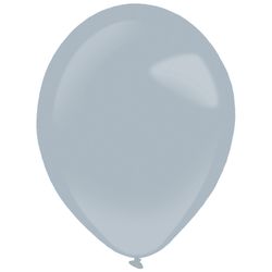 Balónky latexové dekoratérské Fashion šedé 27,5 cm 50 ks