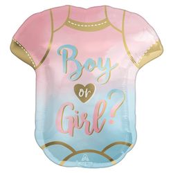 Balónek fóliový "Boy or Girl" 55 x 60 cm