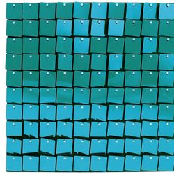 Panel dekorační, světle modrý  30 x 30 cm 100 čtverců