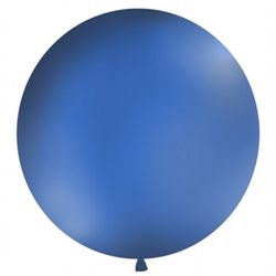 BALON velký kulatý 1m  tmavě modrý
