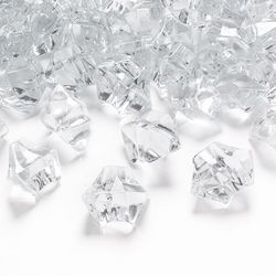 Krystalky velké transparentní 50ks