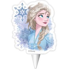 Svíčka dortová Frozen II Elsa 7,5 cm