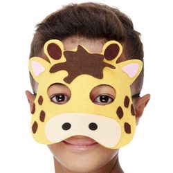 Maska plstěná Žirafa