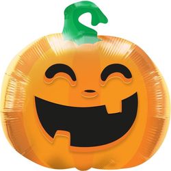 Balónek fóliový Halloween BoOo Dýně 56 cm