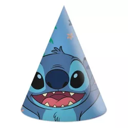 Papírové čepičky Stitch a Angel 6 ks