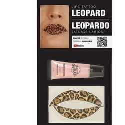 TETOVÁNÍ na rty Leopard