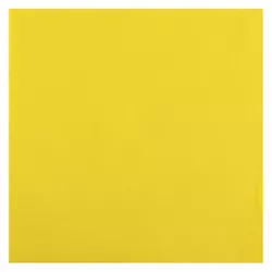Ubrousky Rainbow žluté 40 x 40 cm 20 ks