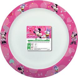 TALÍŘE papírové kompostovatelné Minnie Mouse 24cm 8ks